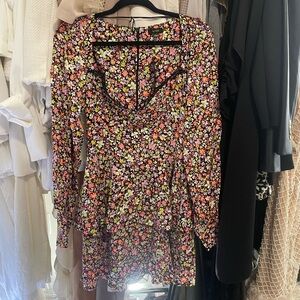 AFRM NWT MULTI COLOR MINI DRESS
